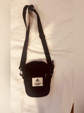 Adidas Black Mini Shoulder/Crossbody Bag